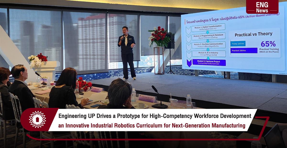 Engineering UP Drives a Prototype for High-Competency Workforce Development an Innovative Industrial Robotics Curriculum for Next-Generation Manufact