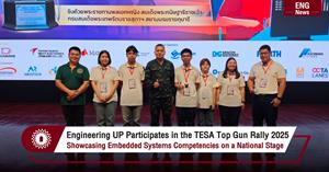Engineering UP Participates in the TESA Top Gun Rally 2025 Showcasing Embedded Systems Competencies on a National Stage
