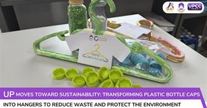 UP Moves Toward Sustainability: Transforming Plastic Bottle Caps into Hangers to Reduce Waste and Protect the Environment