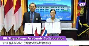 UP Strengthens Academic Collaboration with Bali Tourism Polytechnic, Indonesia 