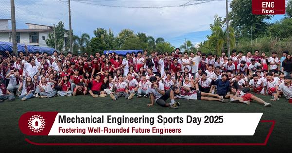 Mechanical Engineering Sports Day 2025
Fostering Well-Rounded Future Engineers
