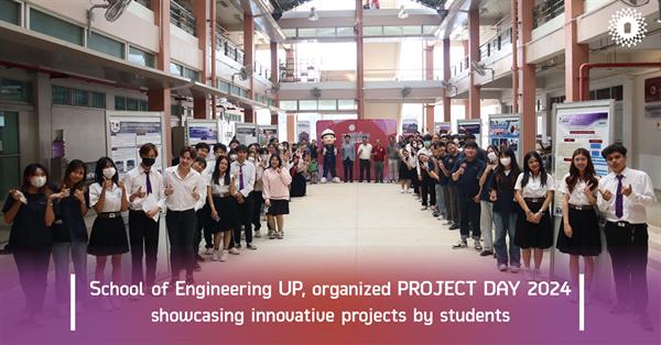 School of Engineering UP, organized PROJECT DAY 2024
showcasing innovative projects by students
