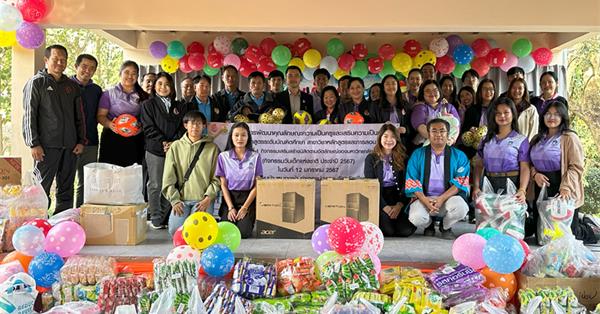 School of Education and Chiang Rai Campus participated in organizing National Children's Day activities for the year 2024 at Bannongpam School