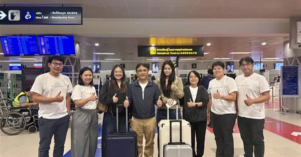 School of Science, University of Phayao, Led by Dean, Sees Off Talented Students Heading to Taiwan for the Global Competence Development Program 2026