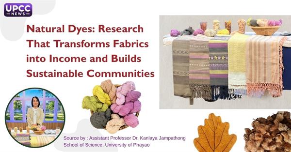 Natural Dyes:Research That Transforms Fabrics into Income and Builds Sustainable Communities