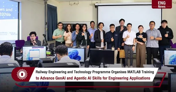 Railway Engineering and Technology Programme Organises MATLAB Training to Advance GenAI and Agentic AI Skills for Engineering Applications