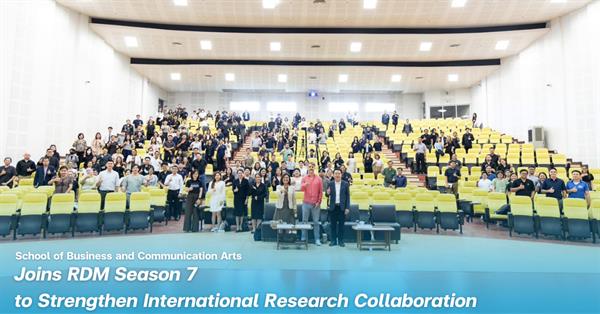 BCA UP Joins RDM Season 7 to Strengthen International Research Collaboration
