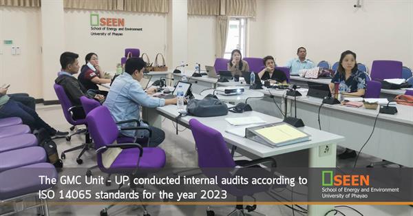 The GMC Unit – UP, conducted internal audits according to ISO 14065 standards for the year 2023