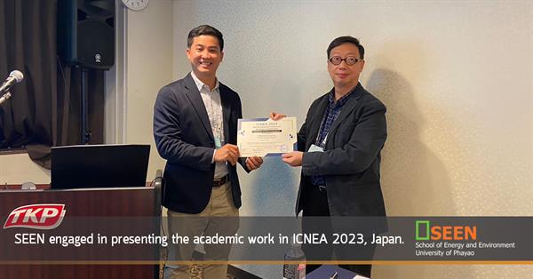 SEEN engaged in presenting the academic work in ICNEA 2023, Japan.