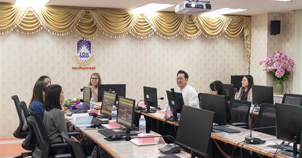 The School of Liberal Arts Welcomes the Administrative Team, Demonstration School, University of Phayao.
