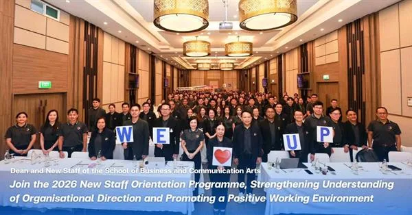 Dean and New Staff of the School of Business and Communication Arts Join the 2026 New Staff Orientation Programme, Strengthening Understanding of Organisational Direction and Promoting a Positive Working Environment