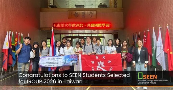 Congratulations to SEEN Students Selected for IROUP 2026 in Taiwan