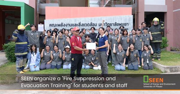 SEEN organize a "Fire Suppression and Evacuation Training" for students and staff