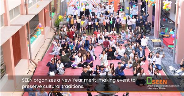 SEEN organizes a New Year merit-making event to preserve cultural traditions.