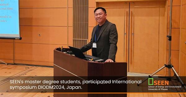 SEEN's master degree students, participated International symposium DIODM2024, Japan.