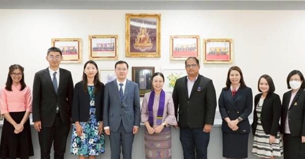 School of Liberal Arts Welcomed Consul-General from Chinese Consulate General in Chiang Mai