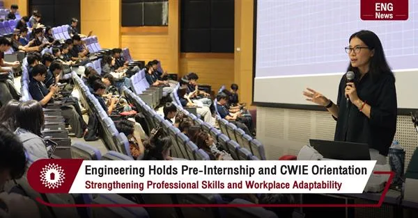 Engineering Holds Pre-Internship and CWIE Orientation Strengthening Professional Skills and Workplace Adaptability
