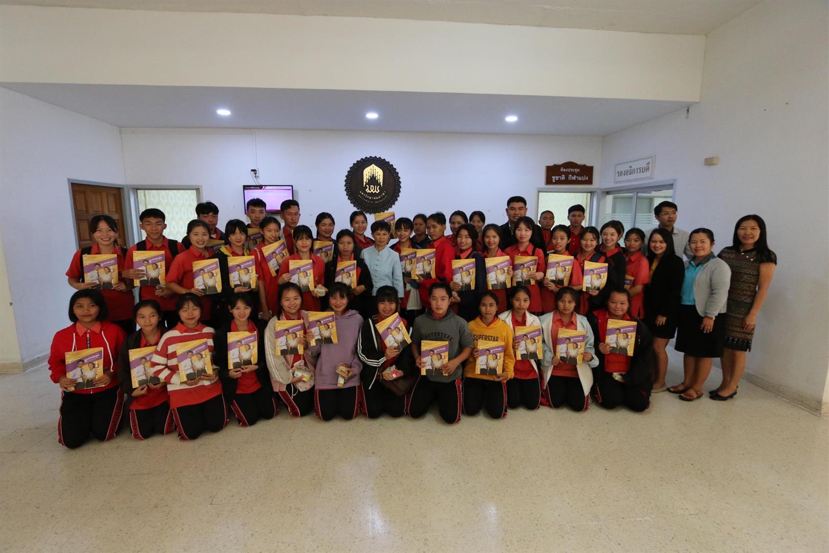 ต้อนรับคณะศึกษาดูงานจากโรงเรียนมัธยมป่ากลาง,จังหวัดน่าน