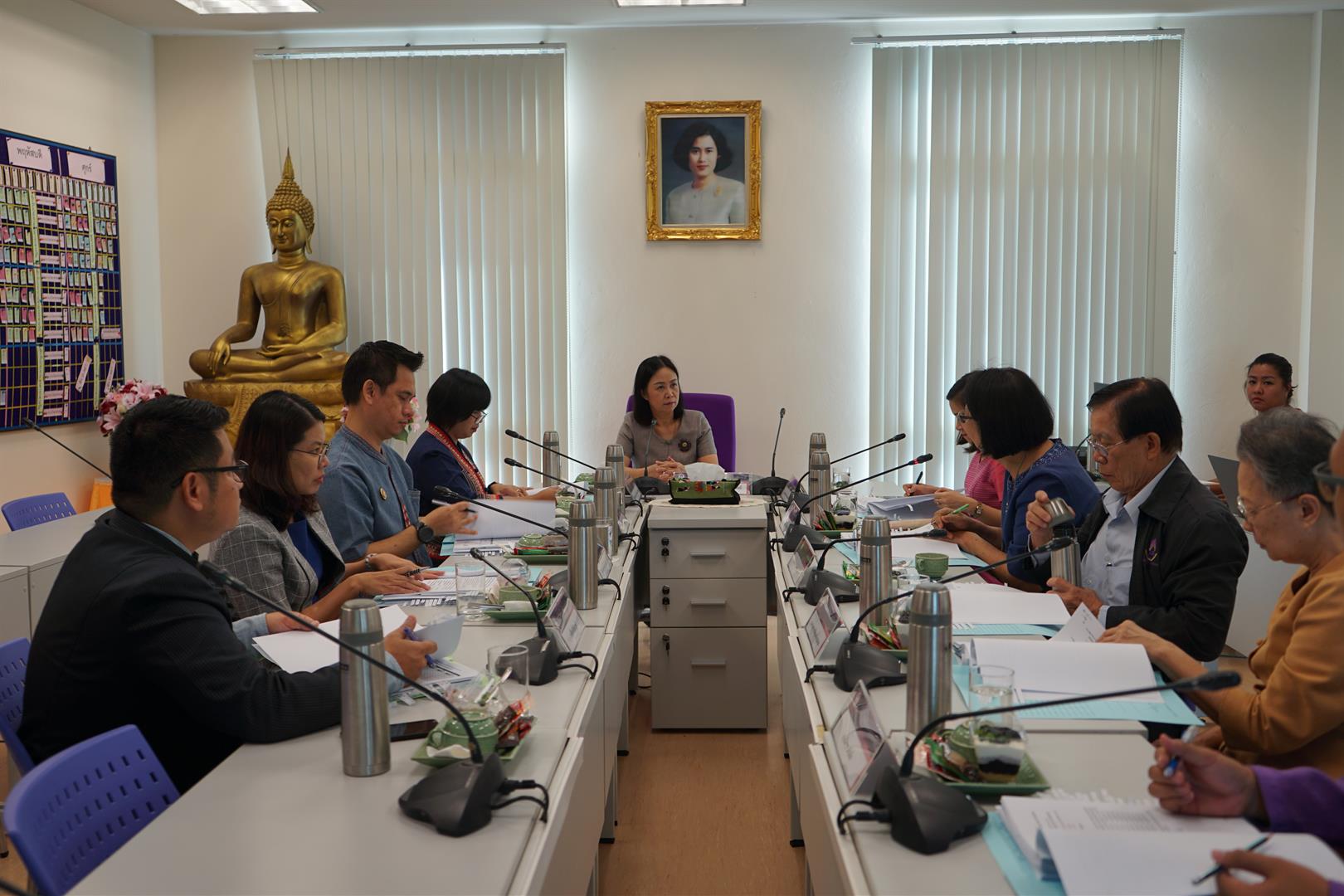 โรงเรียนสาธิตม.พะเยาจัดการประชุมคณะกรรมการอำนวยการโรงเรียนสาธิต,ครั้งที่,1/2563