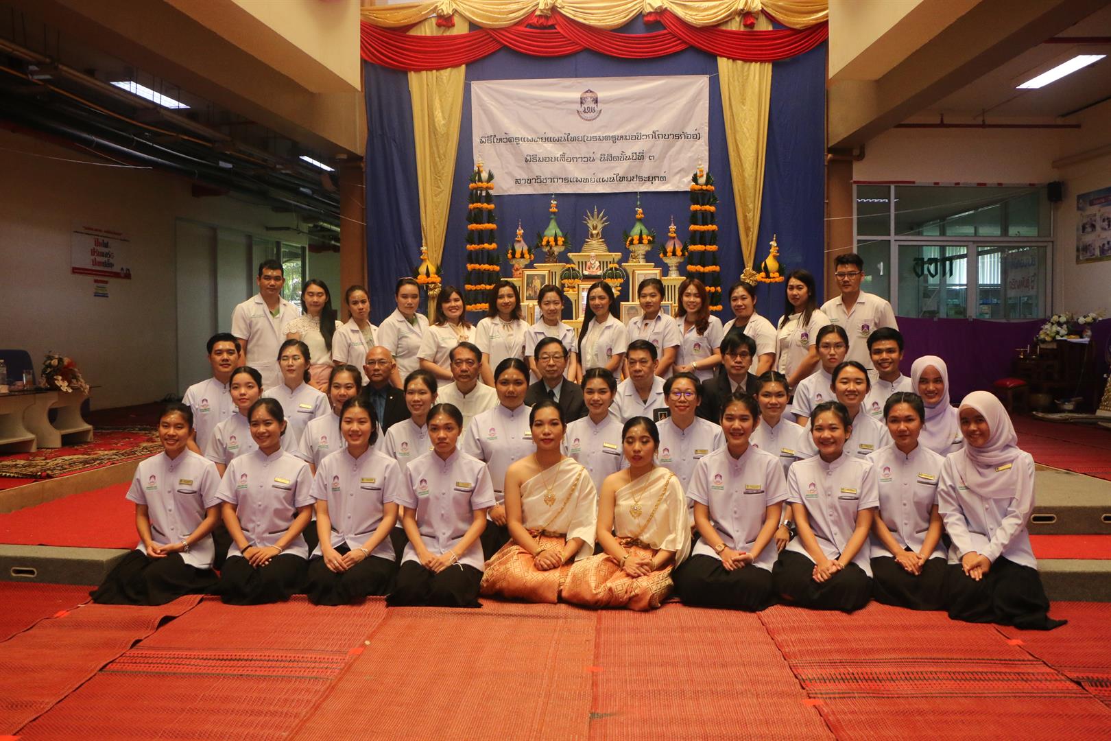 สาขาวิชาการแพทย์แผนไทยประยุกต์,คณะแพทยศาสตร์,มหาวิทยาลัยพะเยา,ได้ดำเนินการจัดโครงการไหว้ครูแพทย์แผนไทย