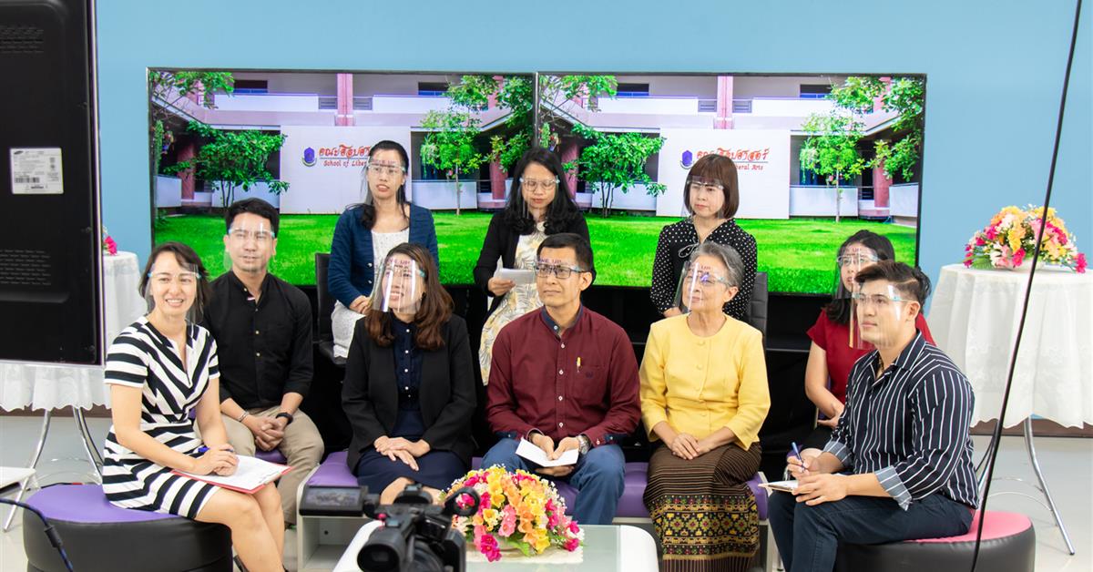 คณะผู้บริหารคณะศิลปศาสตร์ เข้าร่วมรายการ Lib Arts Talk EP.2 “Open Lib Arts House”