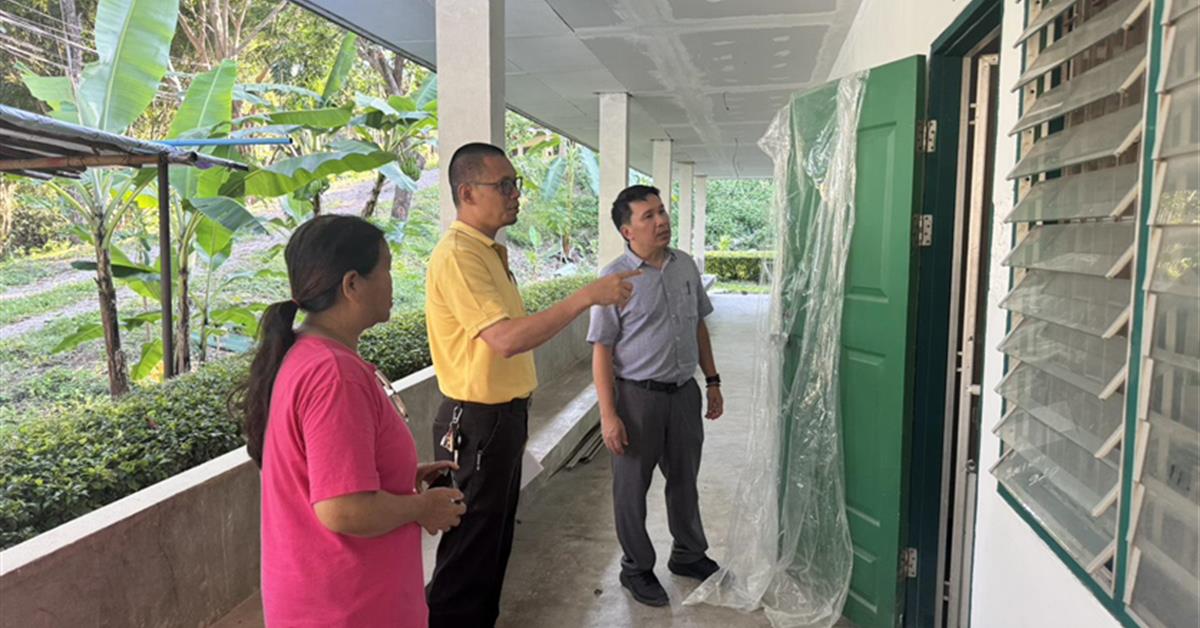 ปรับปรุงอาคารหอพัก มพ. (หอเขียว)