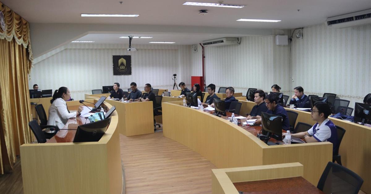 กองกิจการนิสิต จัดประชุมคณะกรรมการตรวจความพร้อมหอพักนิสิต