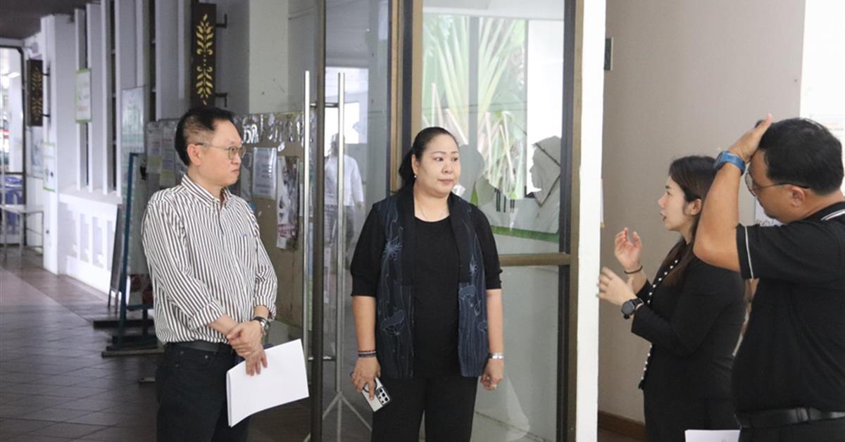 คณะกรรมการตรวจความพร้อมหอพักนิสิต UP Dorm