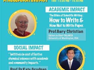 ขอเชิญเข้าร่วมรับฟังสัมมนา,ในหัวข้อเรื่อง,"HOW,TO,MAKE,A,RESEARCH,IMPACT"