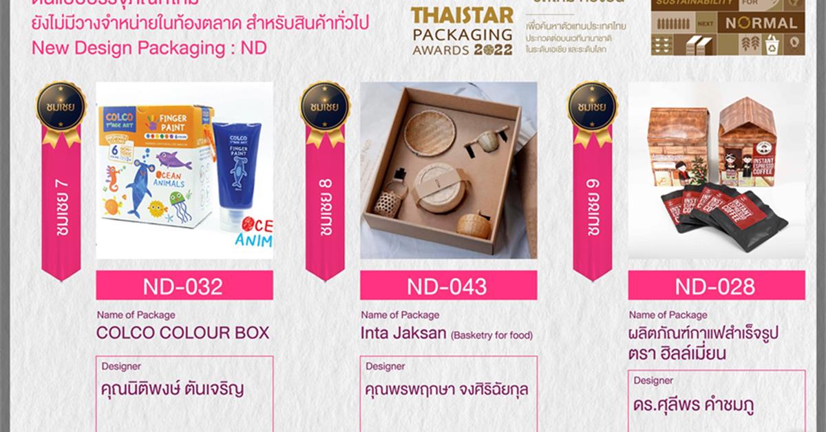 ThaiStar Packaging Awards 2022