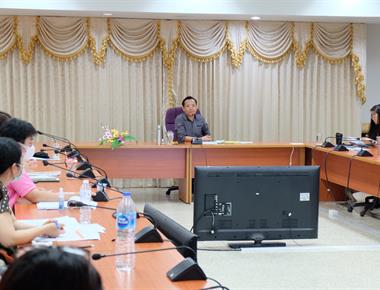 ประชุมกองบริหารงานวิจัย