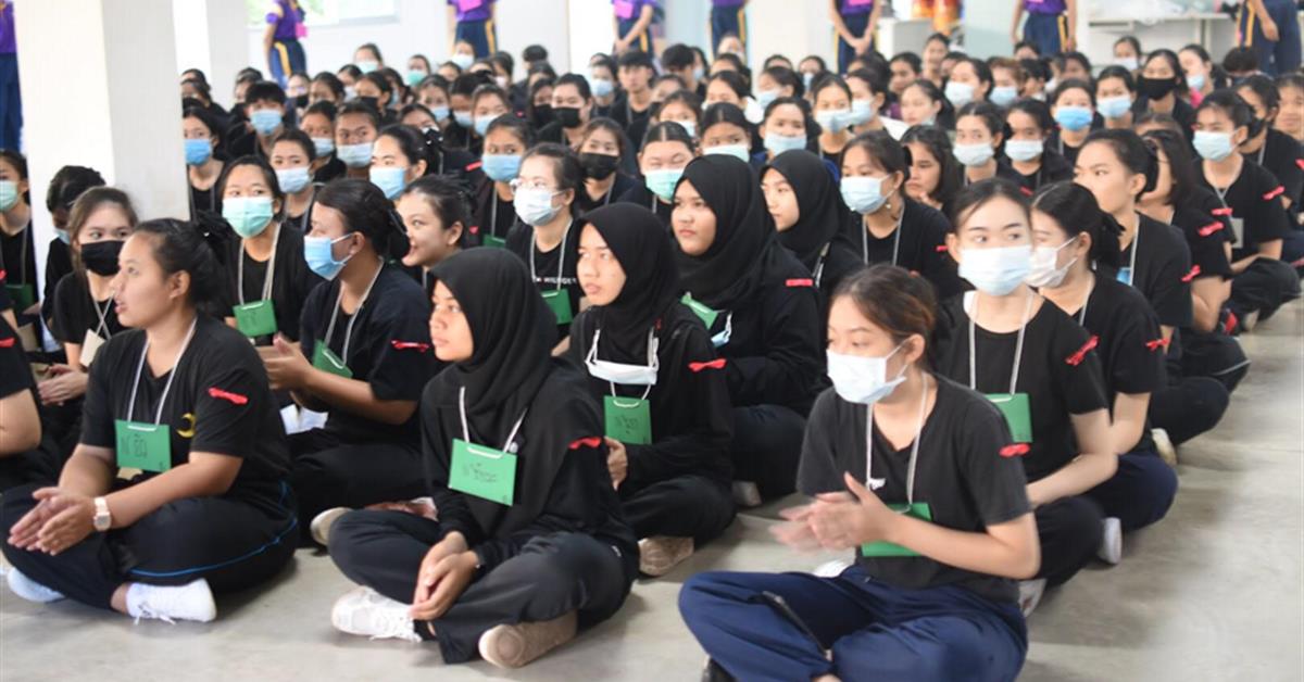หลักสูตรสาธารณสุขศาสตรบัณฑิต สาขาวิชาอนามัยชุมชน จัดกิจกรรม หลักสูตรสาธารณสุขศาสตรบัณฑิต สาขาวิชาอนามัยชุมชน จัดกิจกรรมฮักแพงแบ่งปันสานสัมพันธ์หมออนามัย