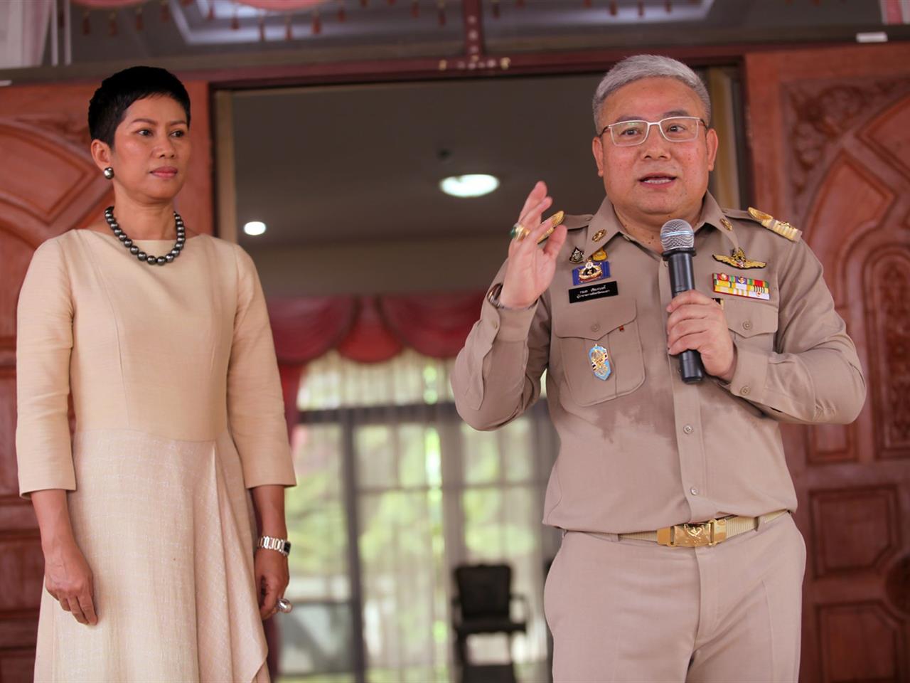 สาขาศิลปะและการแสดง,ได้เข้าร่วมแสดงต้อนรับ,นายกมล,เชียงวงค์,ผู้ว่าราชการจังหวัดพะเยา