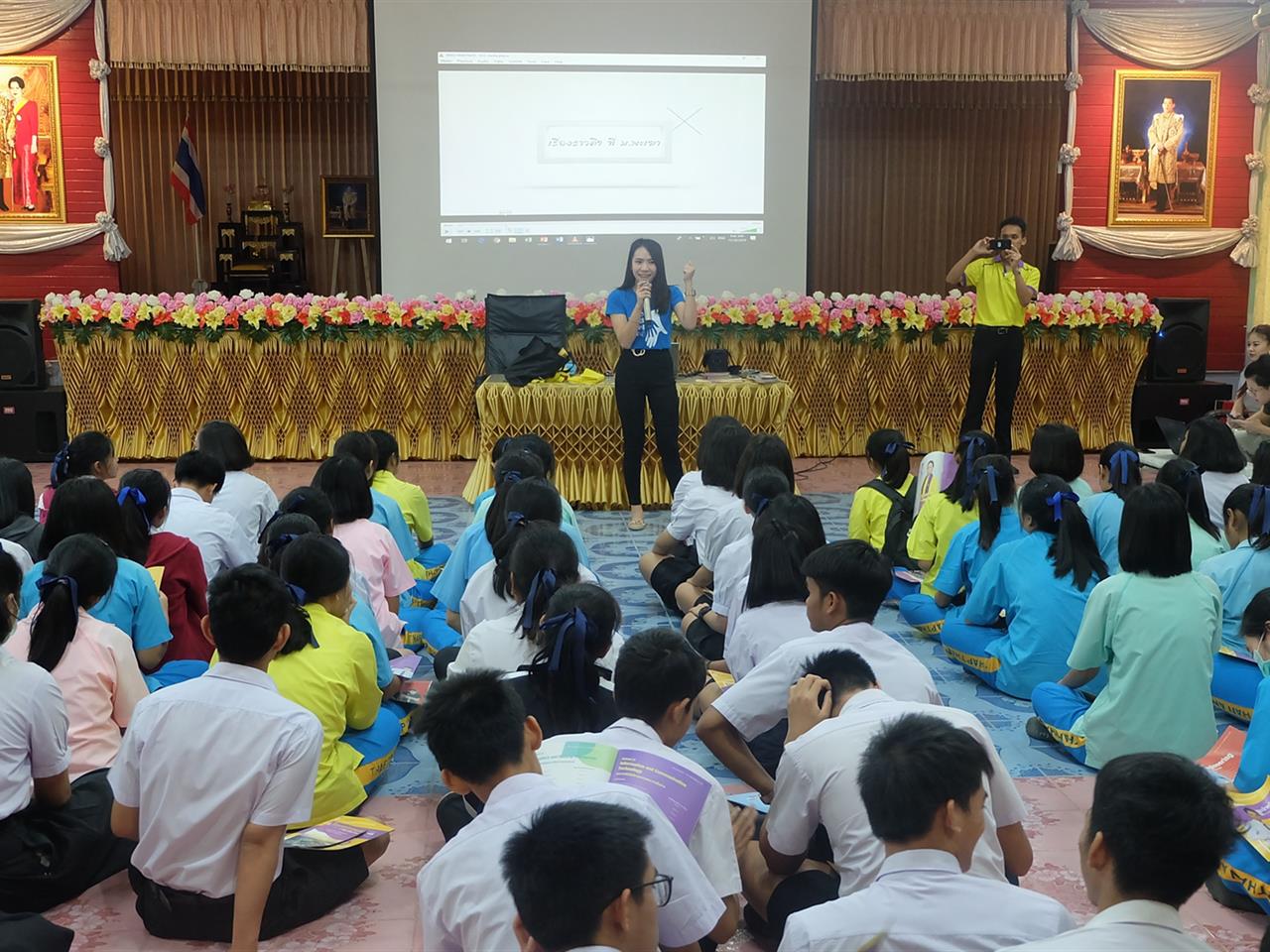 คณะวิทยาศาสตร์การแพทย์ ออกแนะแนวการศึกษา ณ โรงเรียนทัพทันอนุสรณ์
