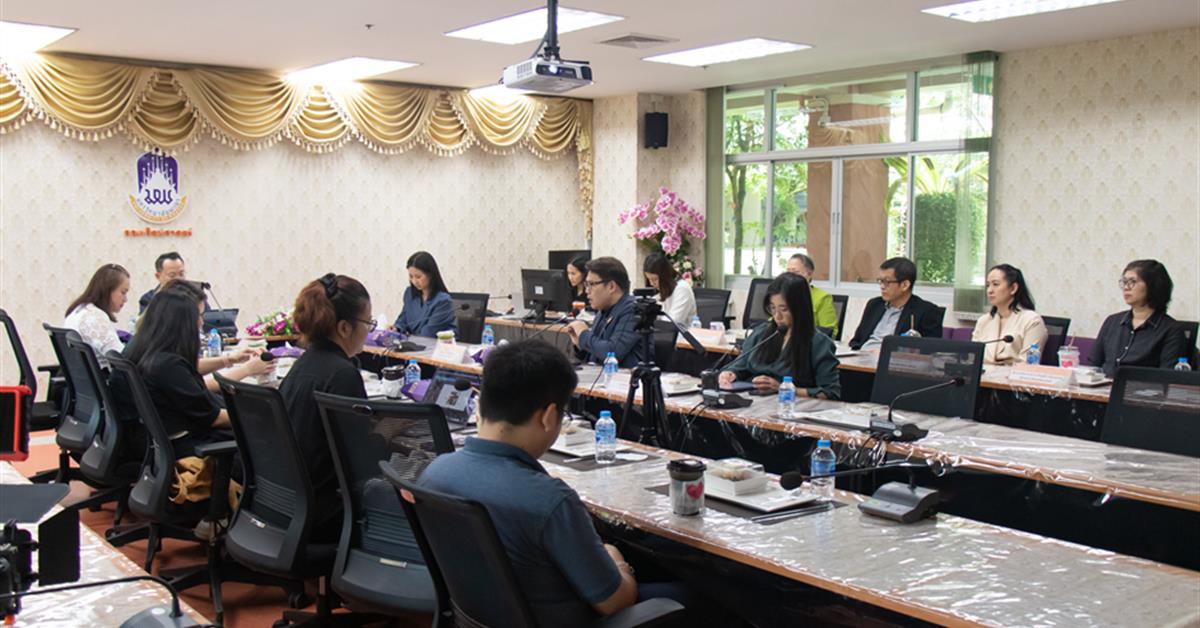 คณะศิลปศาสตร์ให้การต้อนรับคณะกรรมการตัดสินการประกวด Learning Space 2024
