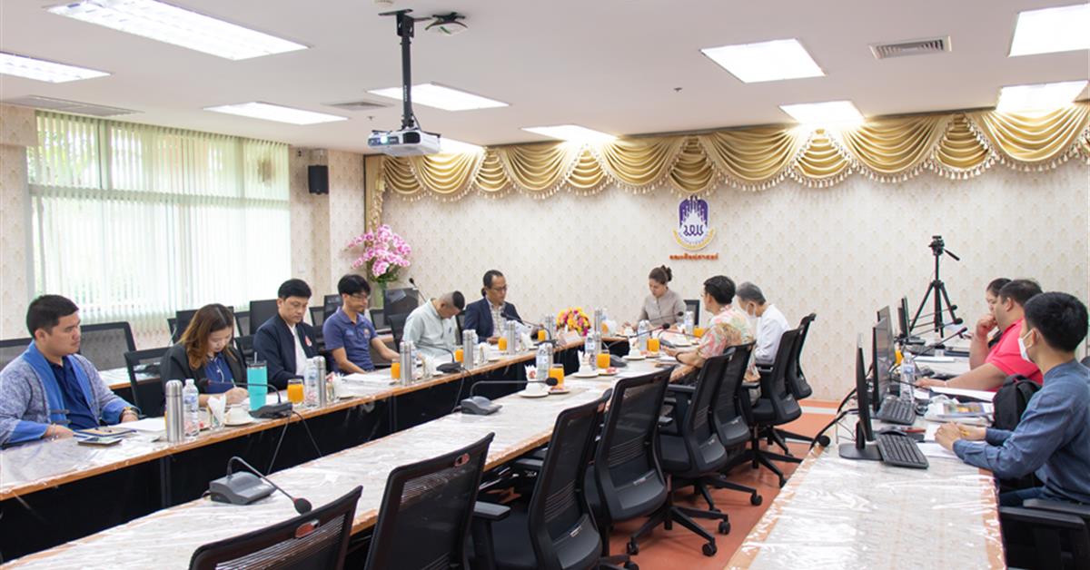 คณะศิลปศาสตร์ประชุมเตรียมความพร้อมประเพณีแห่ผ้าห่มพระธาตุจอมทอง ประจำปี ๒๕๖๗