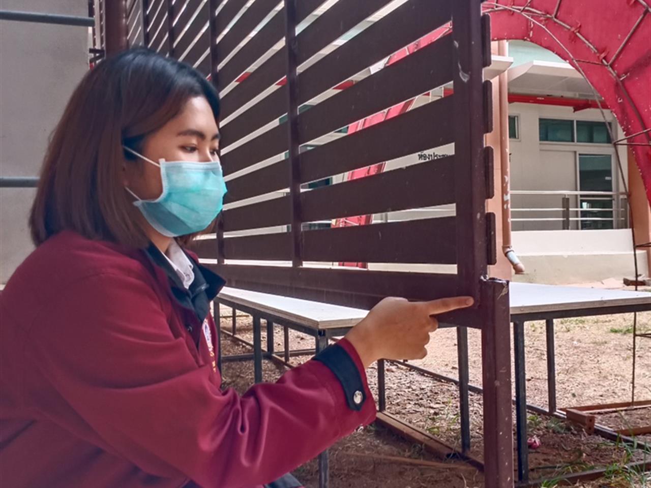 ตรวจสอบสภาพรอยเชื่อมโลหะ