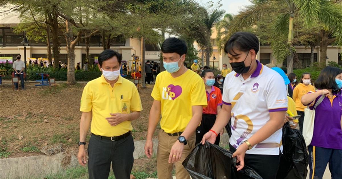 กิจกรรมจิตอาสาพัฒนาอ่างหลวง มหาวิทยาลัยพะเยา