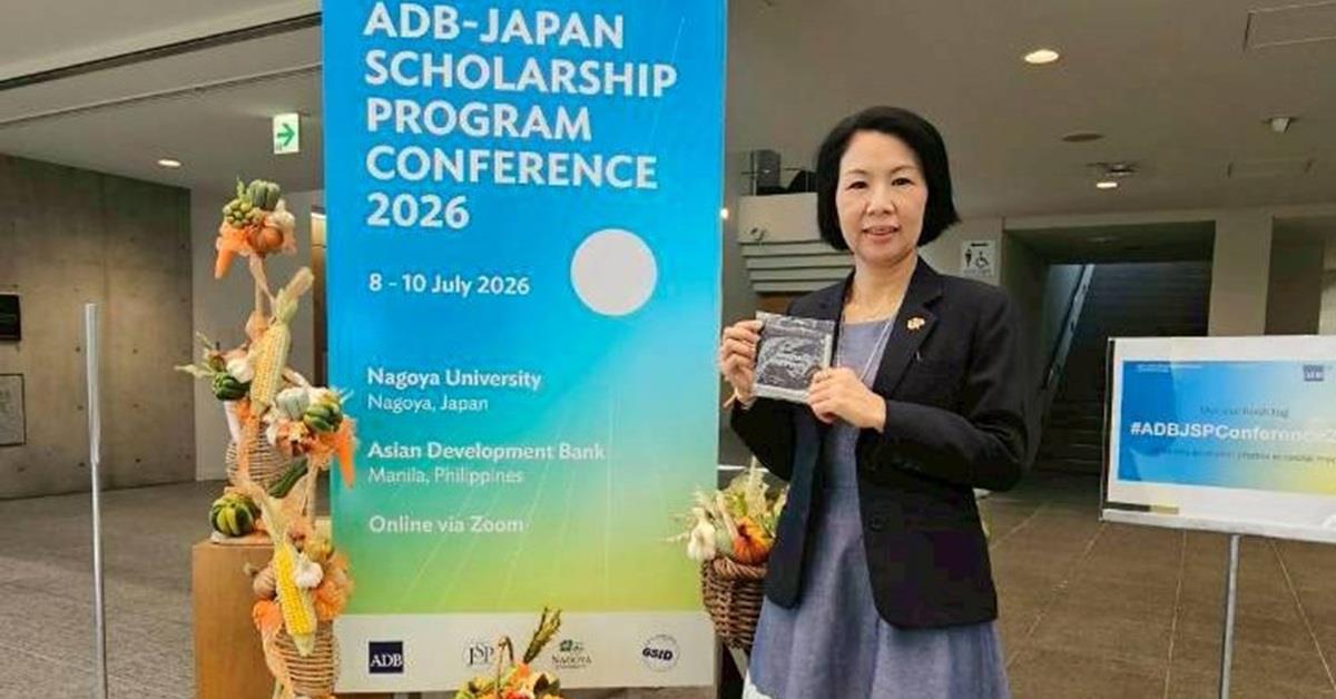 ผู้อำนวยการวิทยาเขตเชียงราย มหาวิทยาลัยพะเยา เข้าร่วมการประชุม ADB-Japan Scholarship Program Conference 2026 ณ ม.นาโกย่า ประเทศญี่ปุ่น มุ่งสร้างเครือข่ายวิชาการระดับนานาชาติ ขับเคลื่อนการศึกษาเพื่อการพัฒนาที่ยั่งยืน