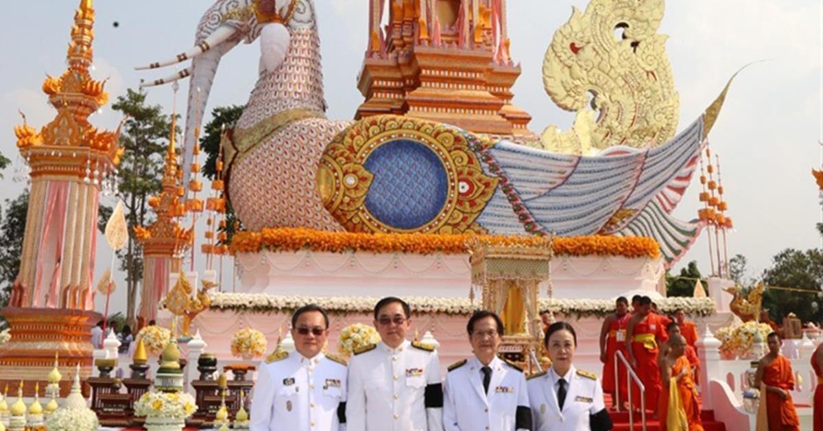 มหาวิทยาลัยพะเยาเข้าร่วมพิธีพระราชทานเพลิงศพ