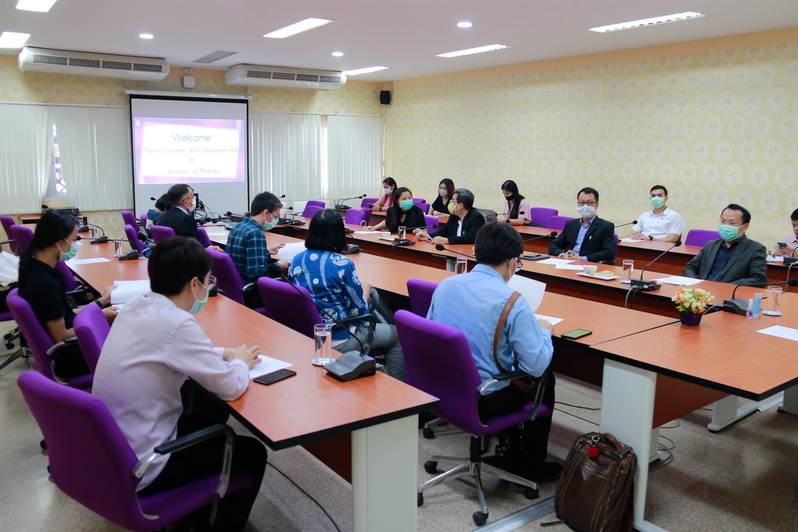 กลุ่ม นักวิจัย ทุน AUF จาก MT.AHS.UP. และ PHPT.AMS.CMU.