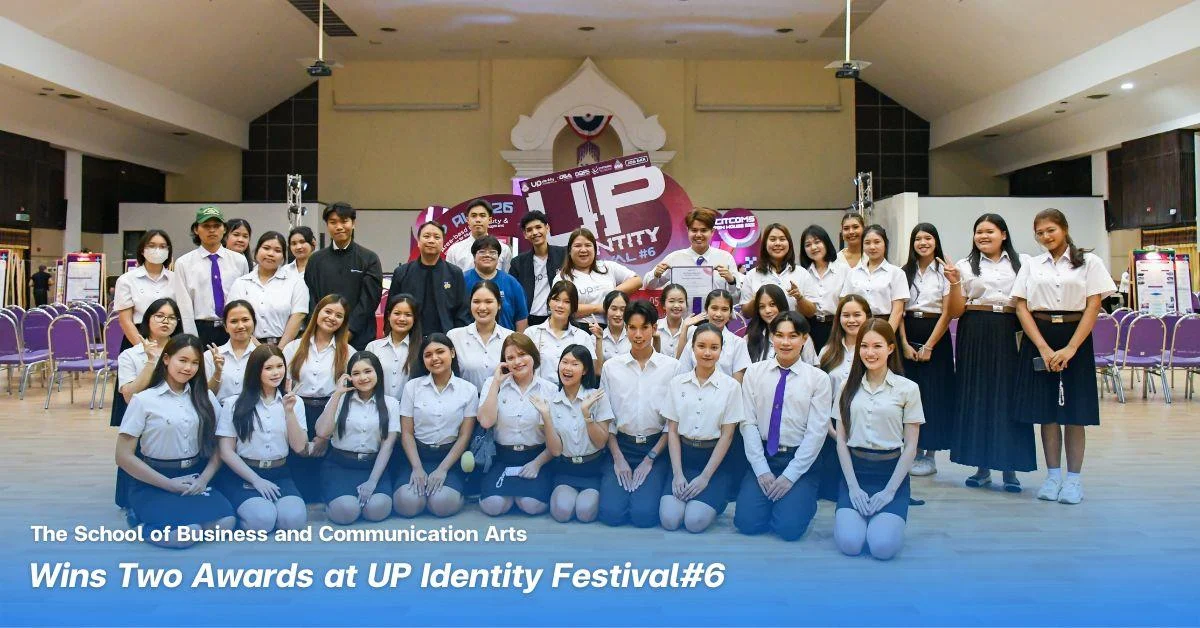 School of Business and Communication Arts Wins Two Awards at UP Identity Festival#6