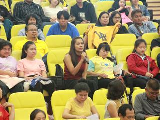 คณะศิลปศาสตร์จัดประชุมผู้ปกครองนิสิตใหม่,ณ,ห้อง,UB,001,อาคาร,99,ปี,,พระอุบาลีคุณูปมาจารย์,มหาวิทยาลัยพะเยา