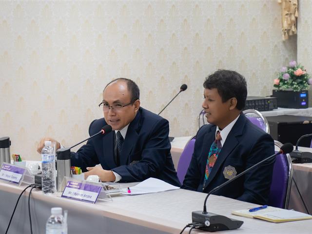 คณะศิลปศาสตร์ร่วมต้อนรับคณะศึกษาดูงาน,Sekolah,Tinggi,Pariwisata,Nusa,Dua,Bali,,(Bali,Tourism,Institute),ณ,ห้องประชุมคณะศิลปศาสตร์,CE14203