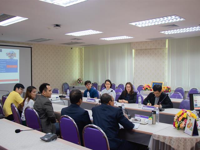 คณะศิลปศาสตร์ร่วมต้อนรับคณะศึกษาดูงาน,Sekolah,Tinggi,Pariwisata,Nusa,Dua,Bali,,(Bali,Tourism,Institute),ณ,ห้องประชุมคณะศิลปศาสตร์,CE14203