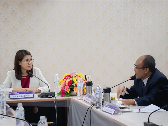 คณะศิลปศาสตร์ร่วมต้อนรับคณะศึกษาดูงาน,Sekolah,Tinggi,Pariwisata,Nusa,Dua,Bali,,(Bali,Tourism,Institute),ณ,ห้องประชุมคณะศิลปศาสตร์,CE14203