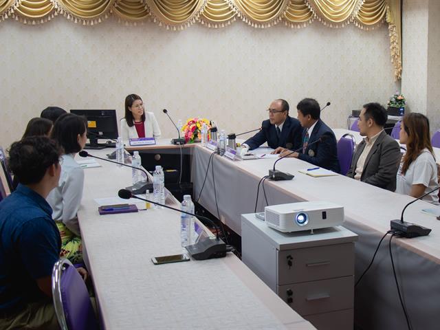 คณะศิลปศาสตร์ร่วมต้อนรับคณะศึกษาดูงาน,Sekolah,Tinggi,Pariwisata,Nusa,Dua,Bali,,(Bali,Tourism,Institute),ณ,ห้องประชุมคณะศิลปศาสตร์,CE14203