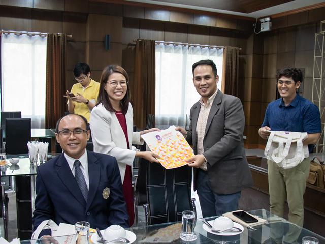 คณะศิลปศาสตร์ร่วมต้อนรับคณะศึกษาดูงาน,Sekolah,Tinggi,Pariwisata,Nusa,Dua,Bali,,(Bali,Tourism,Institute),ณ,ห้องประชุมคณะศิลปศาสตร์,CE14203