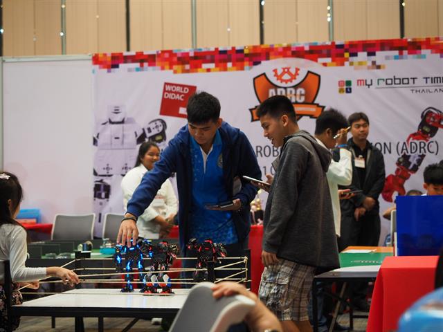 นักเรียนโรงเรียนสาธิตม.พะเยา,เข้าร่วมการแข่งขันหุ่นยนต์,Asia,Didac,Robotic,Competition,2019