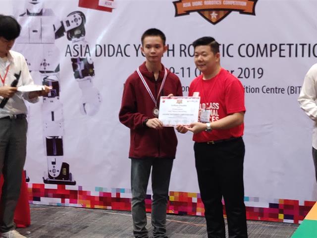 นักเรียนโรงเรียนสาธิตม.พะเยา,เข้าร่วมการแข่งขันหุ่นยนต์,Asia,Didac,Robotic,Competition,2019